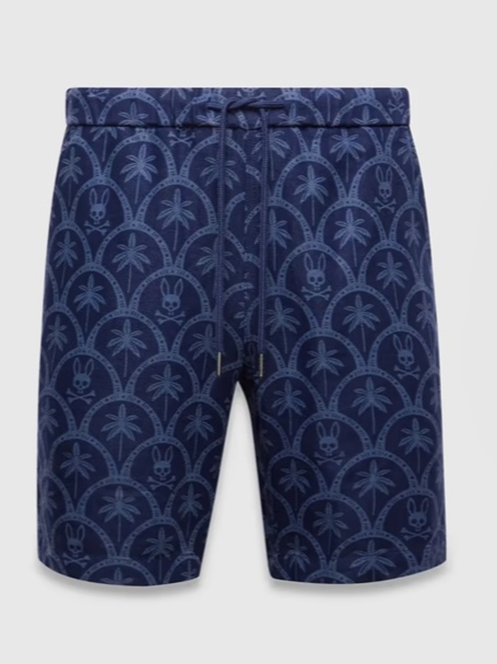Psycho Bunny Mens Brad Linen Blend Shorts